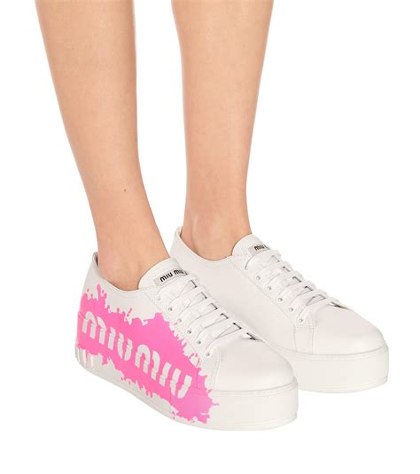 miu miu white sneakers